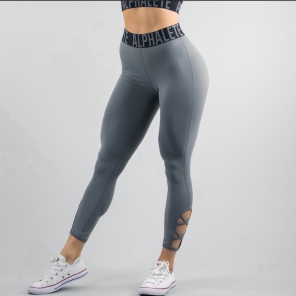 Grey Alphalete leggings
